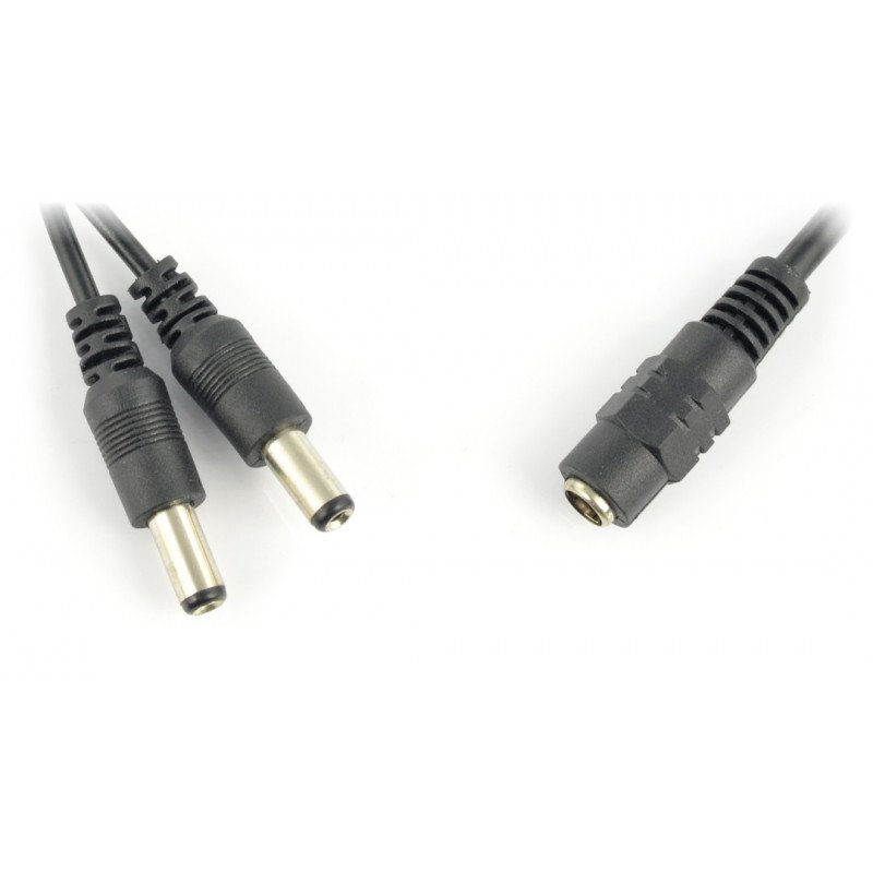 Adapter DC 5,5/2,1mm with switch - 2 pcs