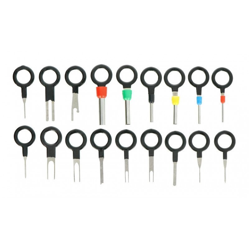 Pin extractor wrenches - 18 items