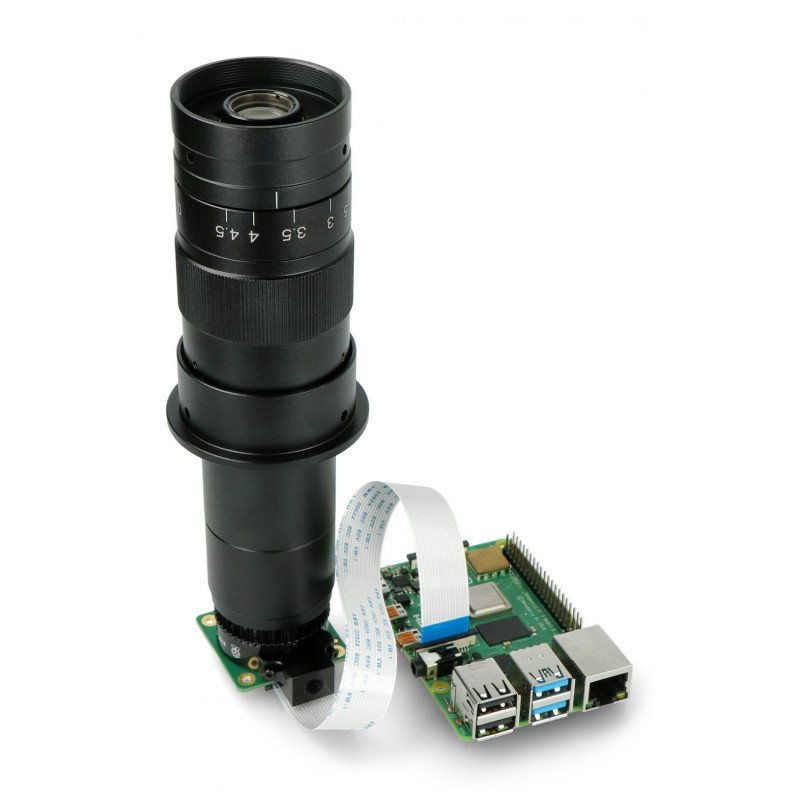 Microscopic lens 300X C mount - for Raspberry Pi camera - Seeedstudio 114992279