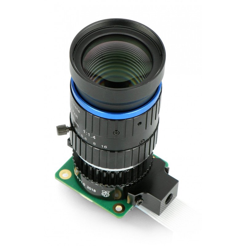 Telephoto lens 50mm C mount 8MPx - for Raspberry Pi camera - Seeedstudio 114992276