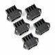 4-pin female socket housing - 2.5mm raster 4-pin female socket housing - 2.5mm raster