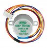 Stepper motor with gear 28BYJ-48 5V 0.3A 0.03Nm with ULN2003 controller - zdjęcie 4