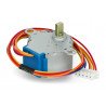 Stepper motor with gear 28BYJ-48 5V 0.3A 0.03Nm with ULN2003 controller - zdjęcie 5