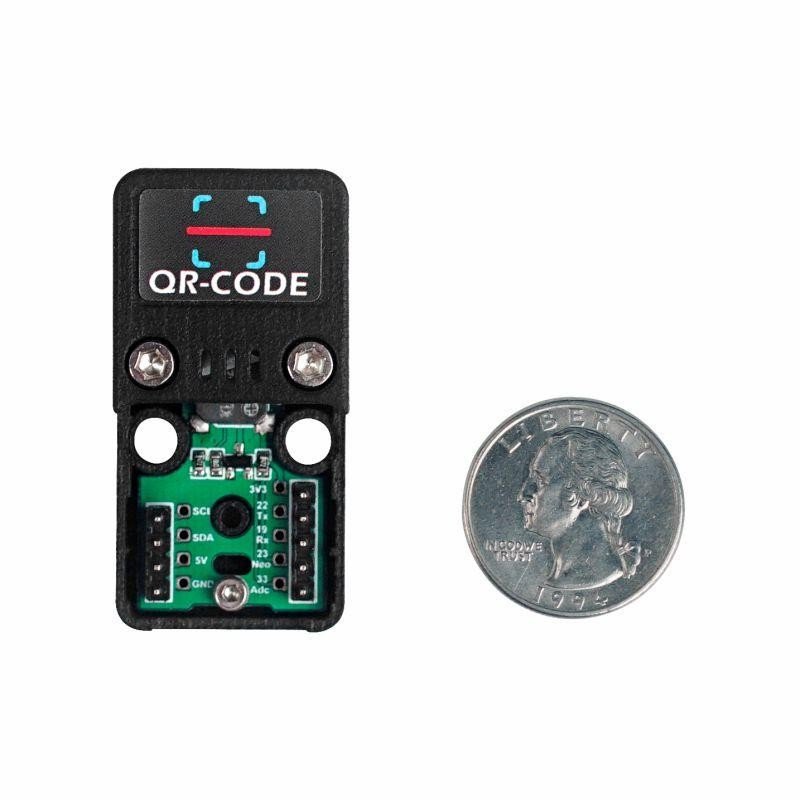 Barcode and QR scanner with M5Atom Lite module