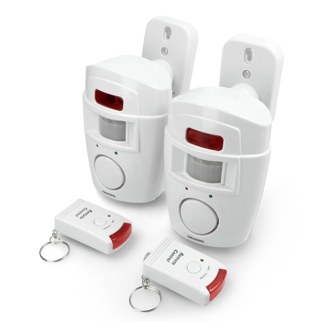 Alarm kit - wireless with remote control 2+2 - Grundig