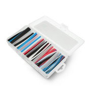 Set of heat shrink tubes 10cm - 5 colours, 6 diameters - 170 pieces.