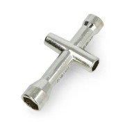 Universal hexagonal crosswrench for 3D printer nozzles