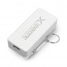 Mobile PowerBank Extreme Quark XL 5000mAh battery - white - zdjęcie 1