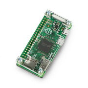 Raspberry Pi Zero Case - Fluo Open - transparent-black_