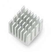 Aluminum Heat Sink for Raspberry Pi 3 - 15x15x15mm high_