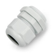 Hermetic cable gland - m25 - white