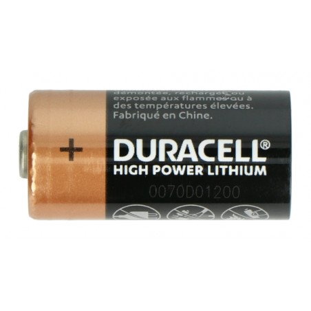 2x Duracell CR123 High Power Lithium 1 er Blister Photobatterie CR123A Cr17345 