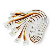 Grove - a set of 5 female-female 4-pin - 20cm