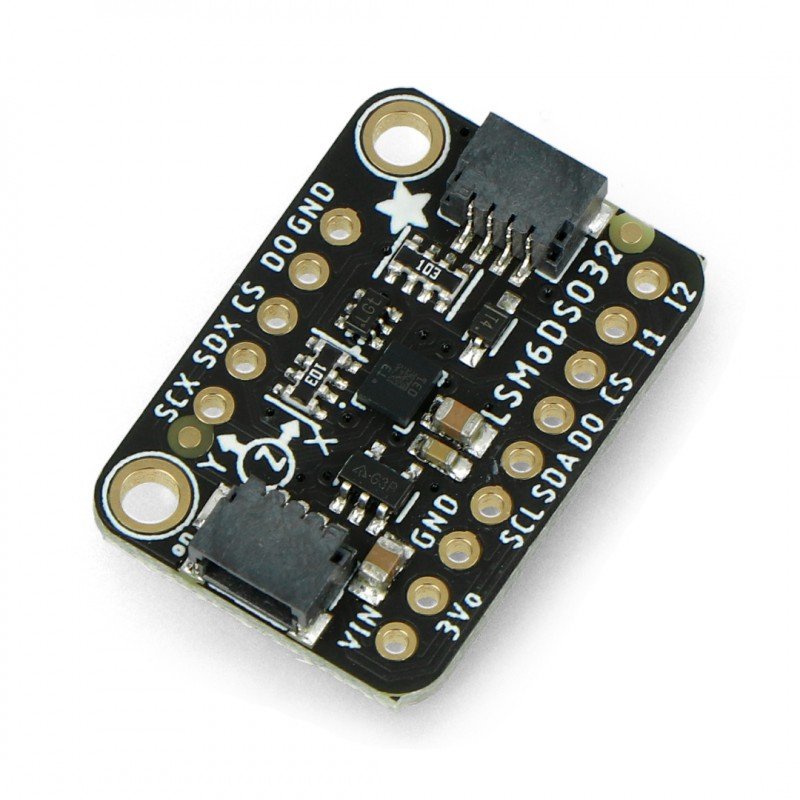 LSM6DSO32 6DoF IMU - 3-axis accelerometer and gyroscope -