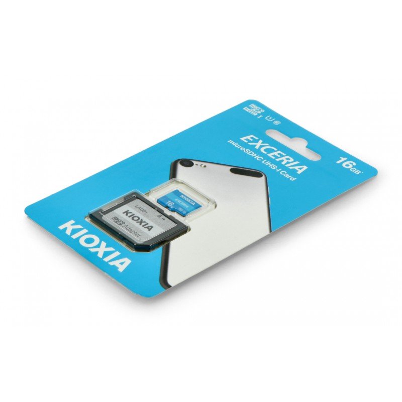 Kioxia Exceria microSD 16GB 100MB/s M203 UHS-I U1 Class 10