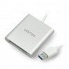 USB 3.0 SD / microSD / CF card reader - UNITEK Y-9313 - zdjęcie 1