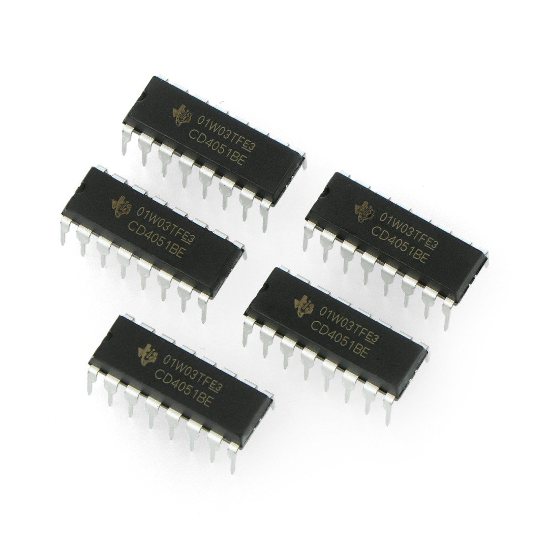CD4051 analog multiplexer