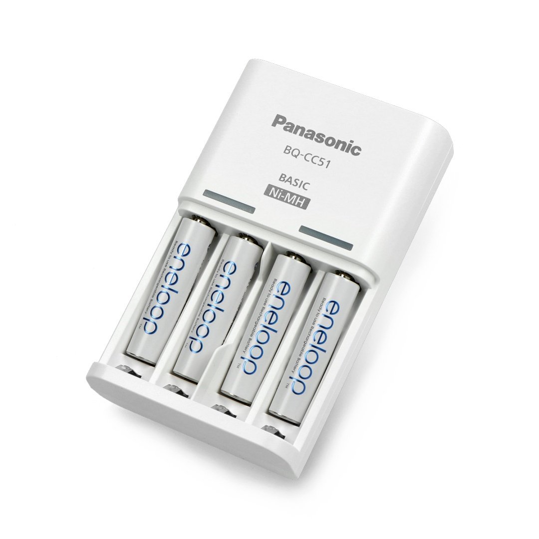 Panasonic Eneloop AAA 800mAh 1.2V Low Self Discharge NiMH Rechargeable  Batteries - 8 Pack Retail Card