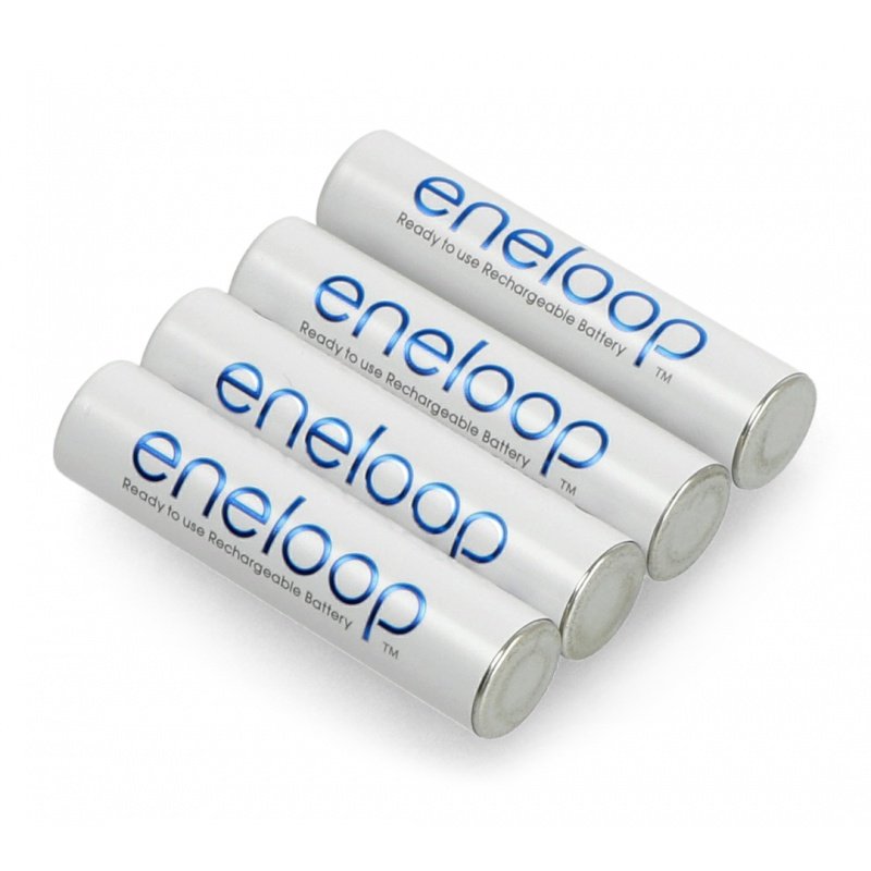 16 AAA Panasonic Eneloop Rechargeable Batteries min 750 MAH