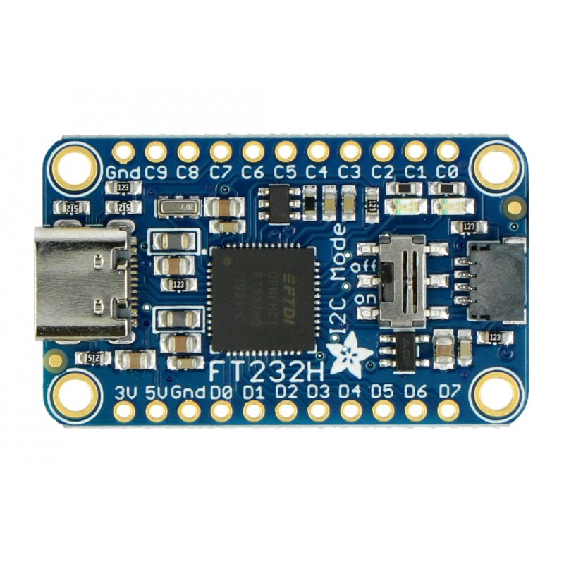 FT232H - USB converter for UART, SPI, I2C, GPIO - Adafruit 2264