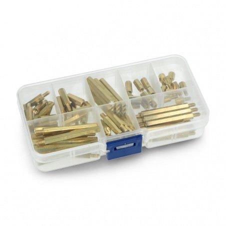 Set of M3 spacers - Set E - 80pcs. Set of M3 spacers - Set E - 80pcs.