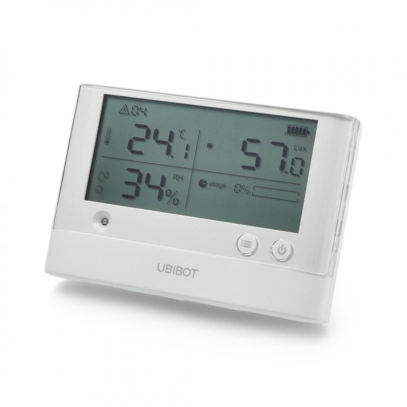 UbiBot WS1 + Probe WiFi Temperature Humidity Light Monitor Data Logger  Freezer