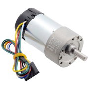 30:1 Metal Gearmotor 24V 37Dx68L 330RPM with 64 CPR Encoder -
