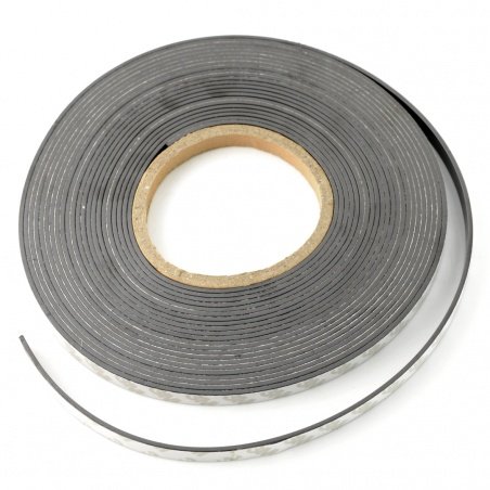 Self-adhesive magnetic tape - 10mm length 10m