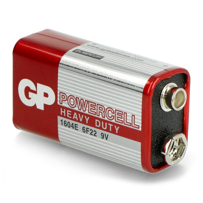 Beringstraat daarna Of later Buy GP Powercell 6F22 9V battery Botland - Robotic Shop