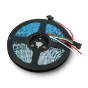 RGBWW LED strip SK6812 - digital, addressed - IP30