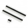 Set of male connectors for Raspberry Pi Pico - 2x 1x20 and 1x3 - zdjęcie 1