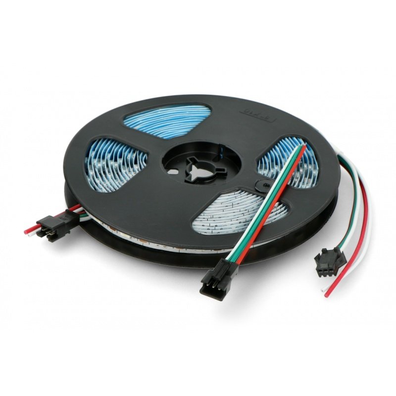 RGB LED strip SK6812 - digital, addressable - IP30 60 LED/m, 5V