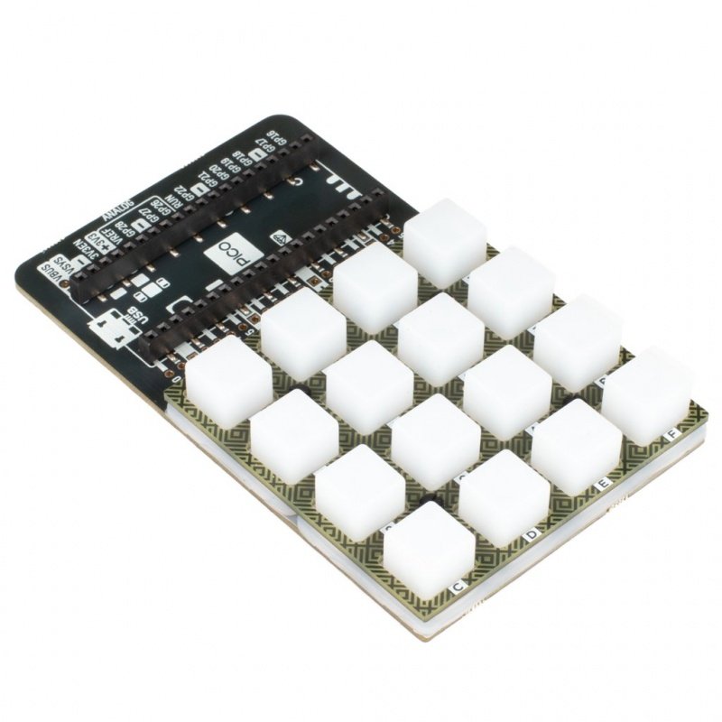 Pico RGB Keypad - backlit keyboard for Raspberry Pi Pico -