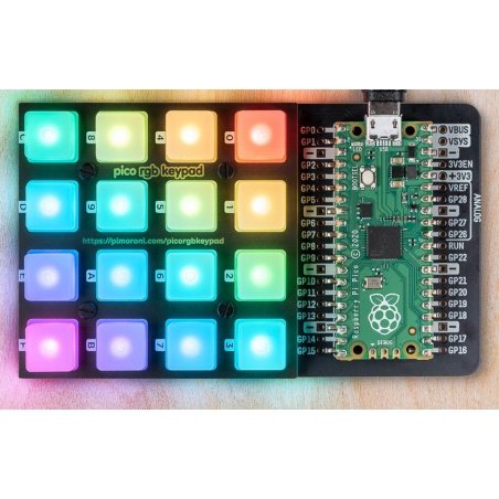 Pico RGB Keypad - backlit keyboard for Raspberry Pi Pico - Pico RGB Keypad - backlit keyboard for Raspberry Pi Pico -