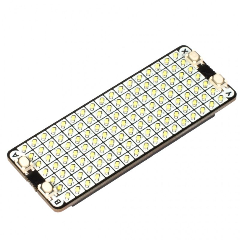 Pico Scroll Pack - LED matrix 17x7