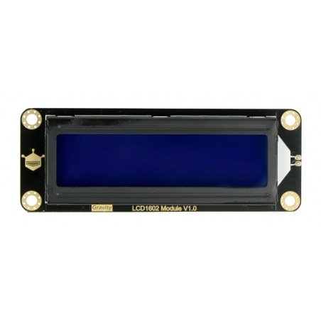 DFRobot Gravity - 2x16 I2C LCD display - blue