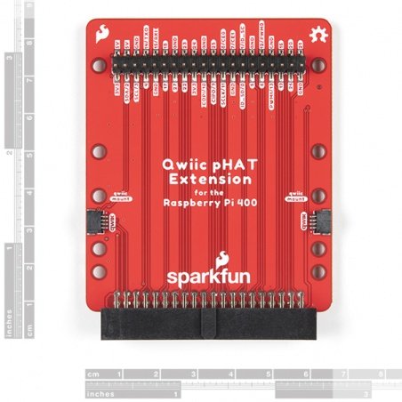 Qwiic pHAT Extension for Raspberry Pi 400 - SparkFun DEV-17512 Qwiic pHAT Extension for Raspberry Pi 400 - SparkFun DEV-17512