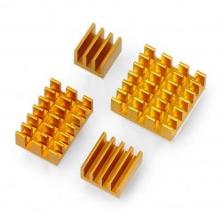 Set of heat sinks for...