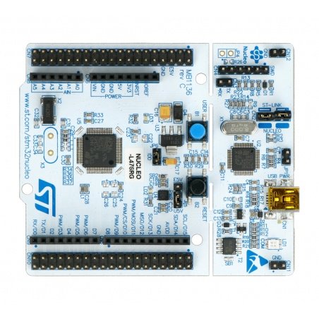 STM32 NUCLEO-L476RG - with STM32L476RGT6 ARM Cortex M4 MCU