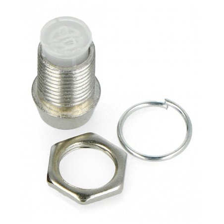 LED holder 5mm - metal concave - 10pcs LED holder 5mm - metal concave - 10pcs