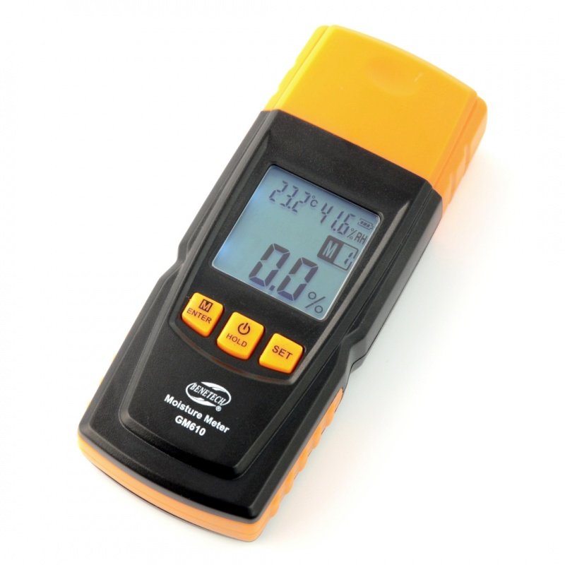 Fuel / plaster moisture and temperature meter Benetech GM610