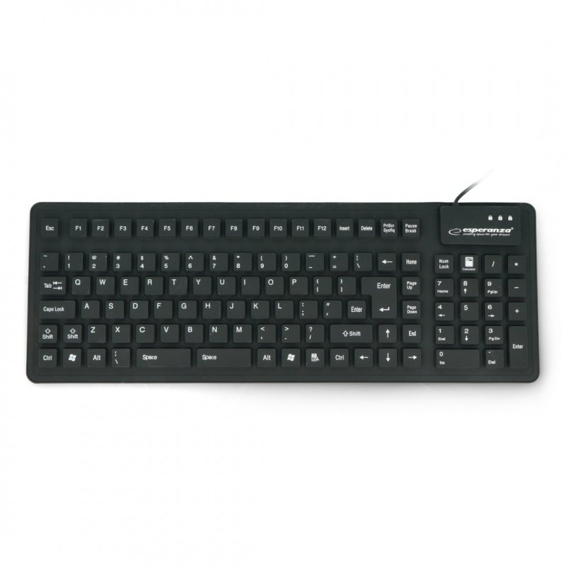 Silicone keyboard USB Esperanza EK126K