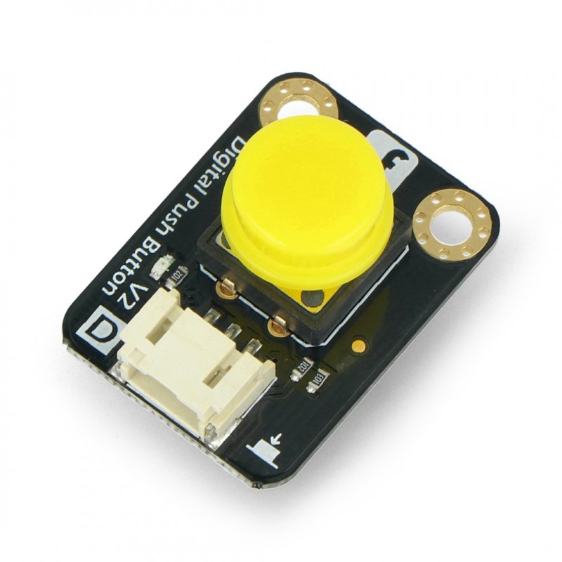 DFRobot Gravity - Digital Tact Switch - Yellow