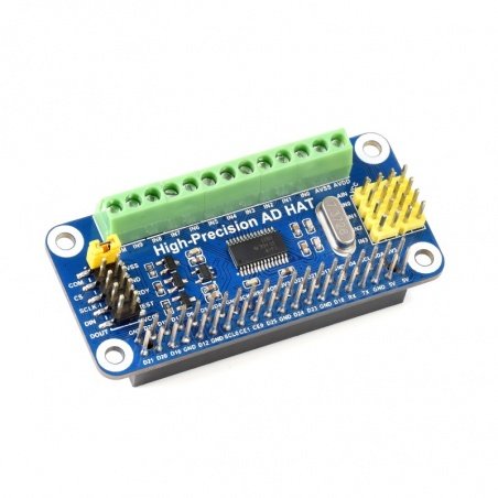 ADC ADS1263 converter 32-bit - 10-channel - overlay for ADC ADS1263 converter 32-bit - 10-channel - overlay for