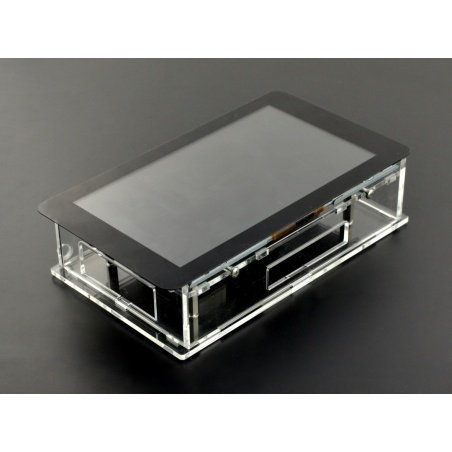 Case for Raspberry Pi and dedicated 7 "touch screen -