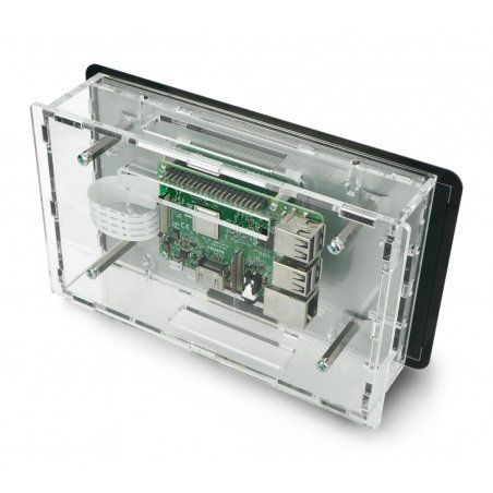 Case for Raspberry Pi and dedicated 7 "touch screen -