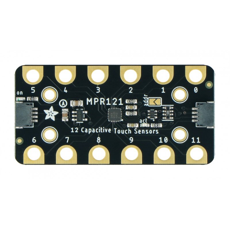 UK MPR121 I2C 12-channel Capacitive Touch Sensor Breakout Module IIC Arduino