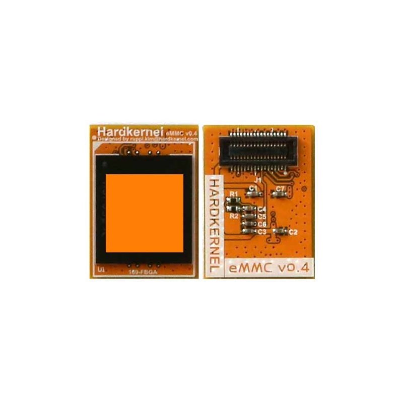 64 GB eMMC memory module with Linux for Odroid C4