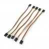Female to female cable 4 pin - 20cm - 5 pcs. - zdjęcie 1
