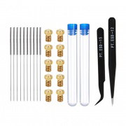 Kit for replacement and maintenance of the E3D nozzle - 0,4mm